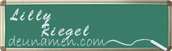 Lilly Riegel Visitenkarte